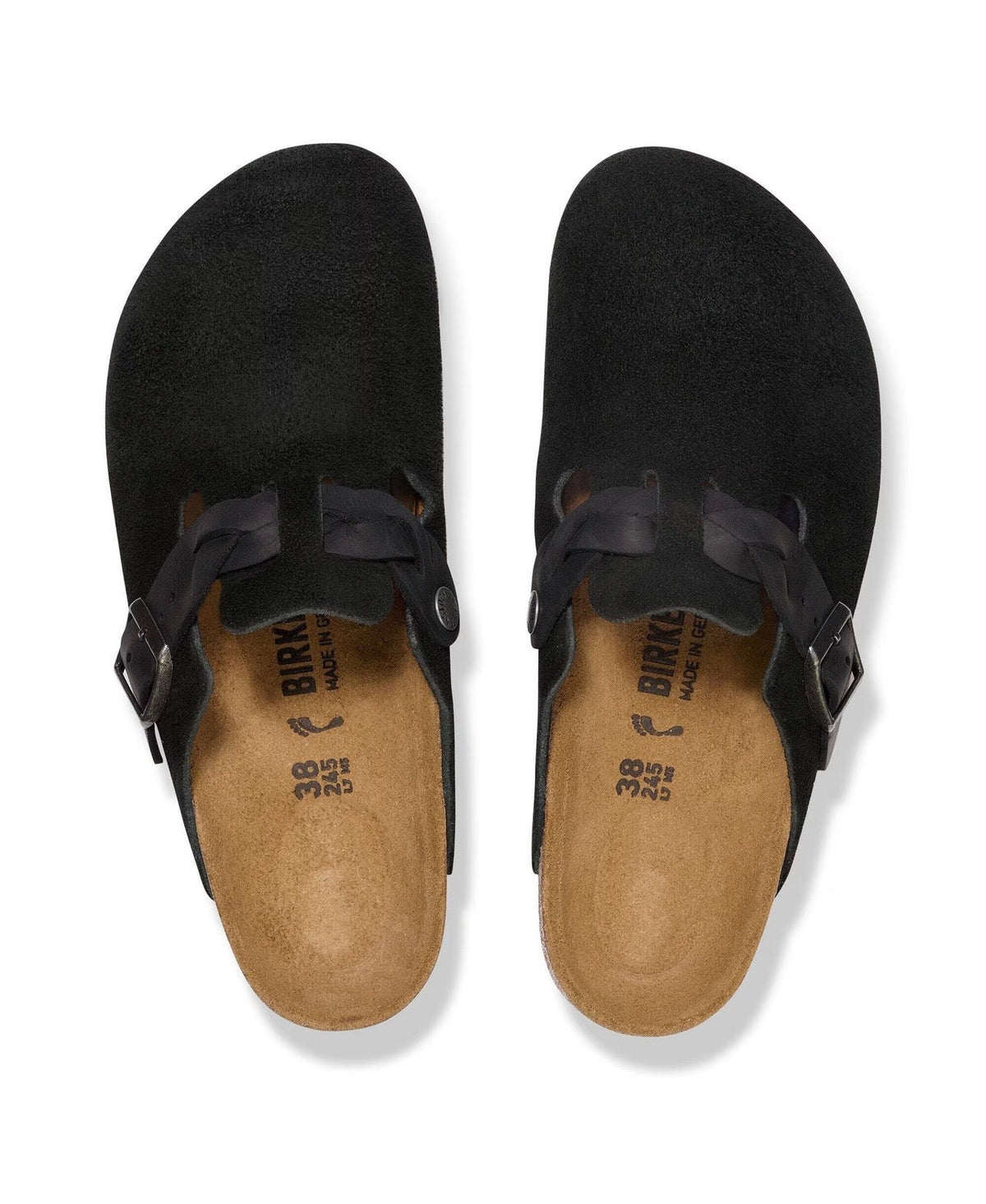 Birkenstock Boston braided black - high-performance athletic footwear in Black with advanced cushioning