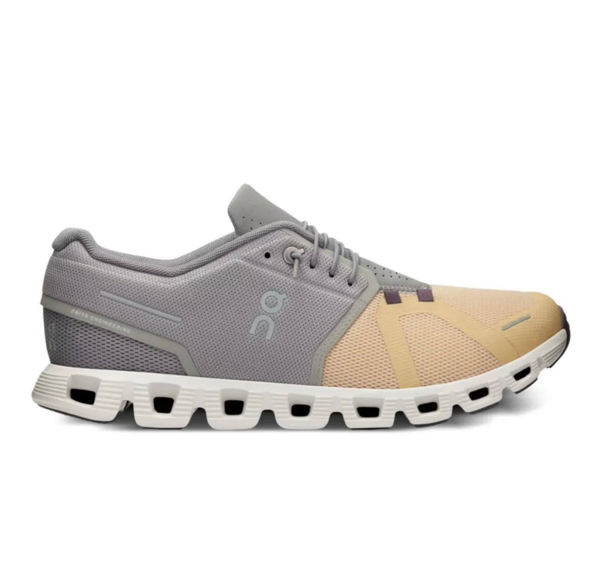 On cloud 5.0 grey yellow - high-performance athletic footwear in Yellow with advanced cushioning