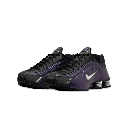 Nike Shox R4 Black Purple - high-performance athletic footwear in Black with advanced cushioning