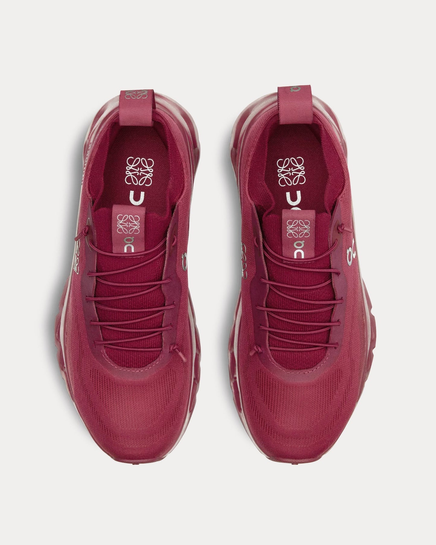 On Running x Loewe - Cloudtilt Beet Red Low Top Sneakers