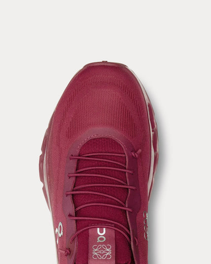 On Running x Loewe - Cloudtilt Beet Red Low Top Sneakers