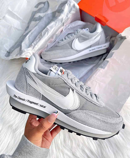 Nike Ld Waffle Sacai Fragment Wolf Grey - high-performance athletic footwear in Grey with advanced cushioning