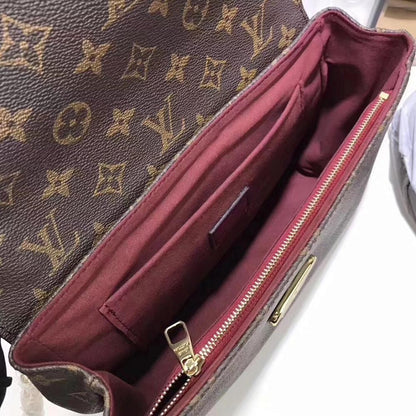Elegant Gold Monogram Calfskin Crossbody Bag ??Limited Edition