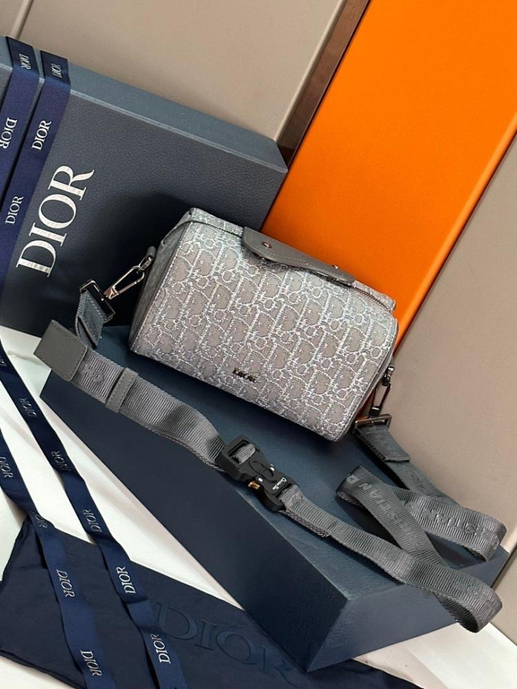 Luxury Grey Printed Calfskin Shoulder Bag ??Limited Edition