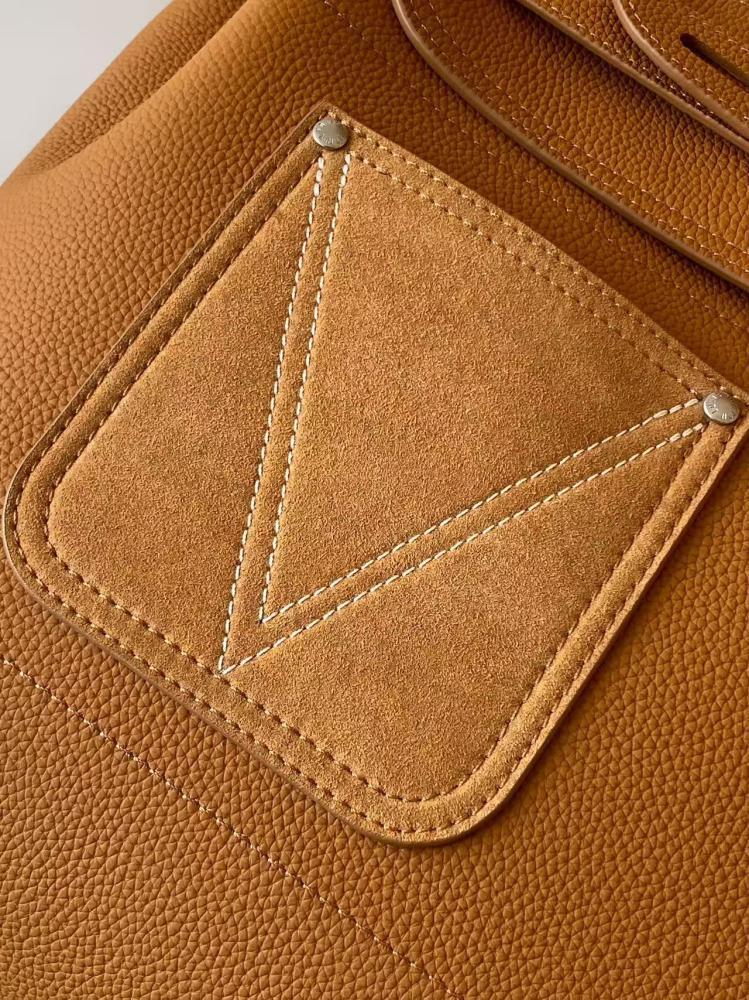 Leather Top Handle Bag