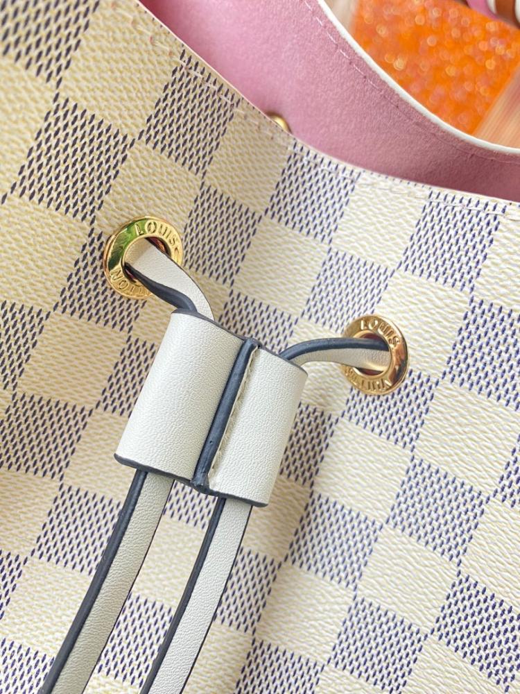 Classic Elegant Beige Woven Canvas Bucket Bag ??Special Edition