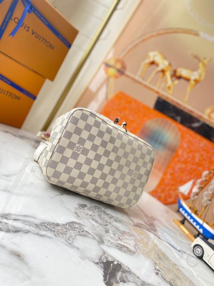 Classic Elegant Beige Woven Canvas Bucket Bag ??Special Edition