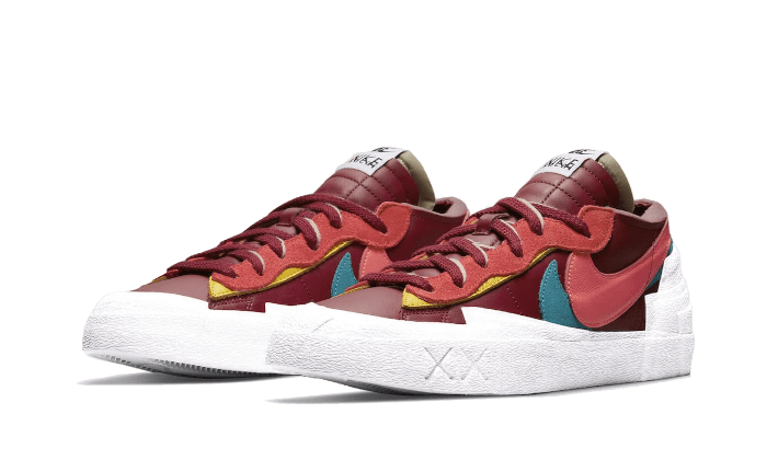 Nike Blazer Low Sacai Kaws Team Red - high-performance athletic footwear in Red with advanced cushioning