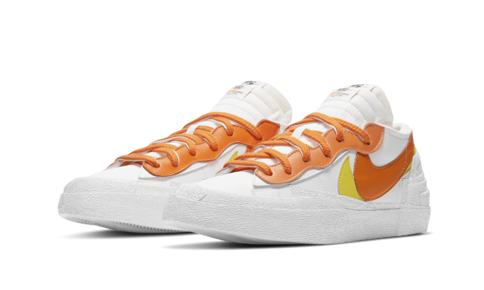 Nike Blazer Low Sacai White Magma Orange - high-performance athletic footwear in White with advanced cushioning