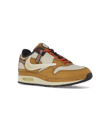 Nike Air Max 1 Travis Scott Cactus Jack Wheat Lemon Drop - high-performance athletic footwear with advanced cushioning