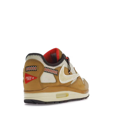 Nike Air Max 1 Travis Scott Cactus Jack Wheat Lemon Drop - high-performance athletic footwear with advanced cushioning
